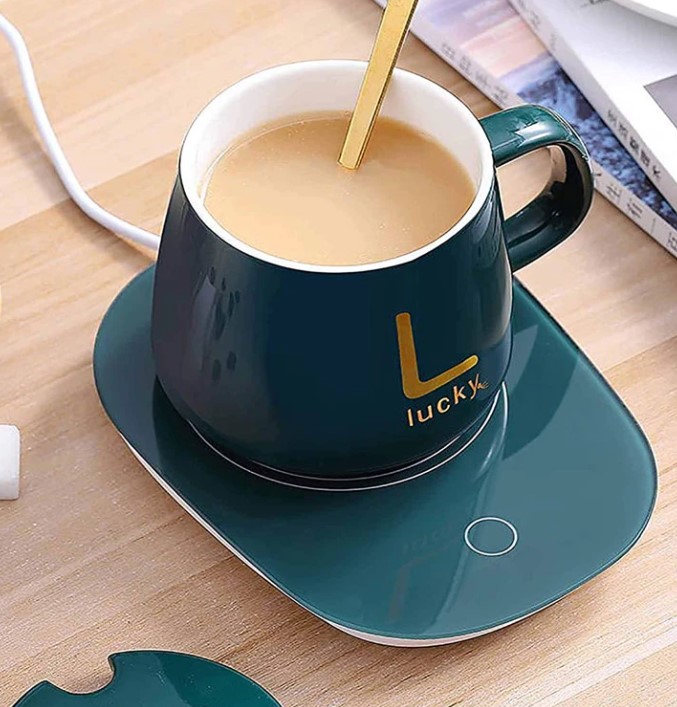 Automatic Thermostatic Coaster,55 Degree Thermostatic Heating Cup Holder