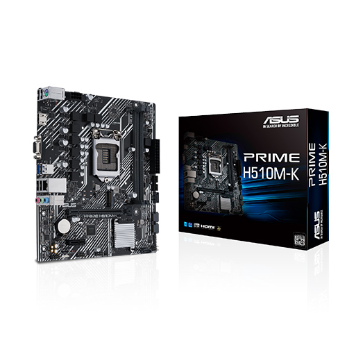 ASUS PRIME H510M-K R2.0 10th and 11th Gen Micro-ATX Motherboard
