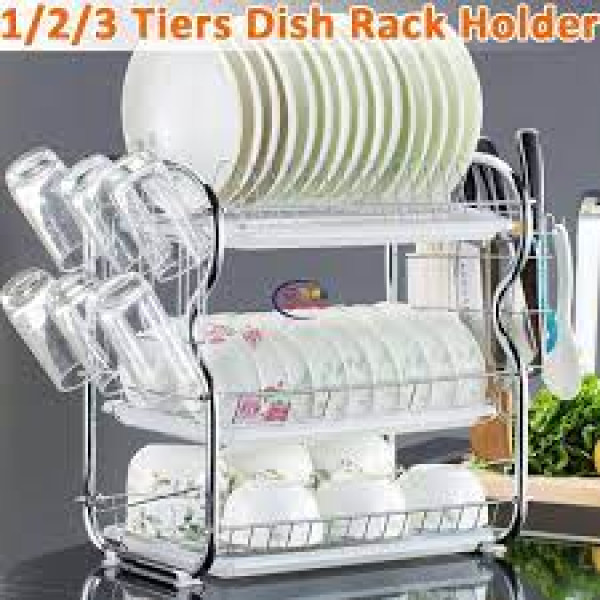 3 layer dish rack