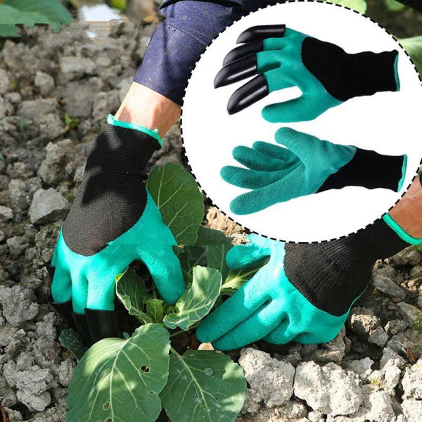 Garden Work Gloves With Claws