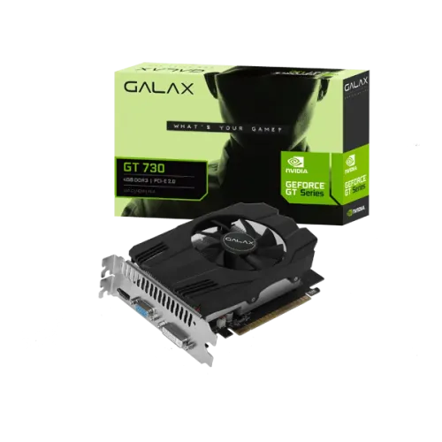 GALAX GEFORCE GT 730 4GB DDR3 Graphics Card (No Warranty)